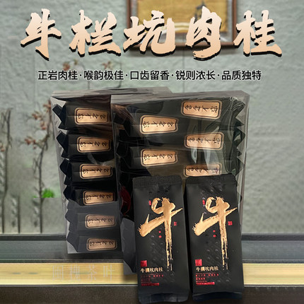 牛栏坑肉桂正岩肉桂特级武夷岩茶纯种浓香肉桂正坑牛肉岩茶功夫茶