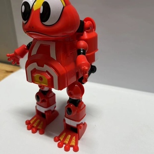 快乐酷宝玩具蛙王酷宝铁甲小宝后传变形一代16厘米模型