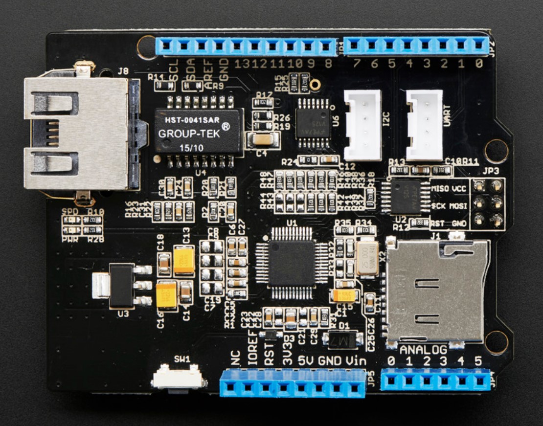 2971 Ethernet Shield for Arduino- W5500 Chipset