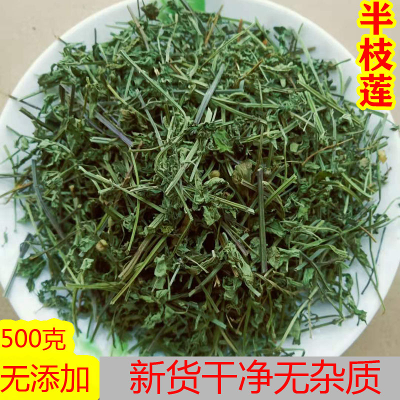 中药材半枝莲中草药半枝连新鲜干货500g另售白花蛇舌草铁树叶