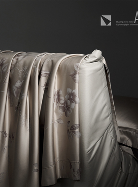 新款全棉贡缎四件套高档长绒棉匹马棉提花奢华别墅样板房床上用品