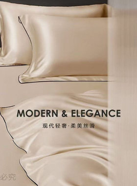 奥地利进口LF100支天丝四件套床笠真丝凉感丝滑高端轻奢床上用品