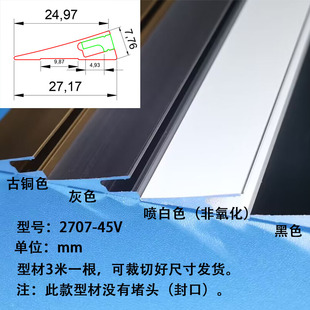 刀锋款 LED超薄线条灯 极窄橱柜酒柜衣柜层板灯免开槽明装 隔板灯槽