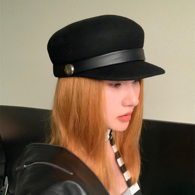 澳洲纯羊毛材质贝雷帽女气质单品