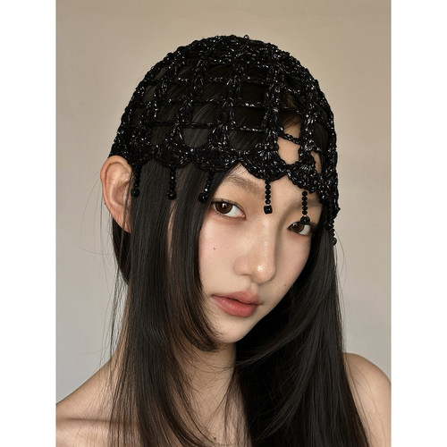 莫凡/ins博主同款手工镂空帽潮