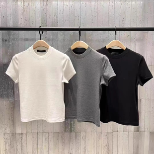 T恤2025夏新品 系列 短袖 高彈天絲醋酸正肩MBE2TEE032 MC正品