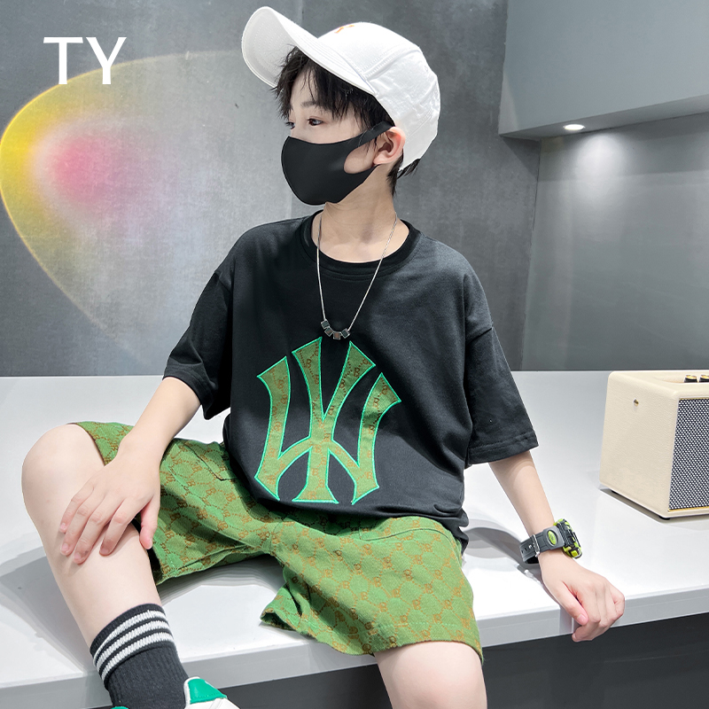 韩国TY童装潮牌男童短袖