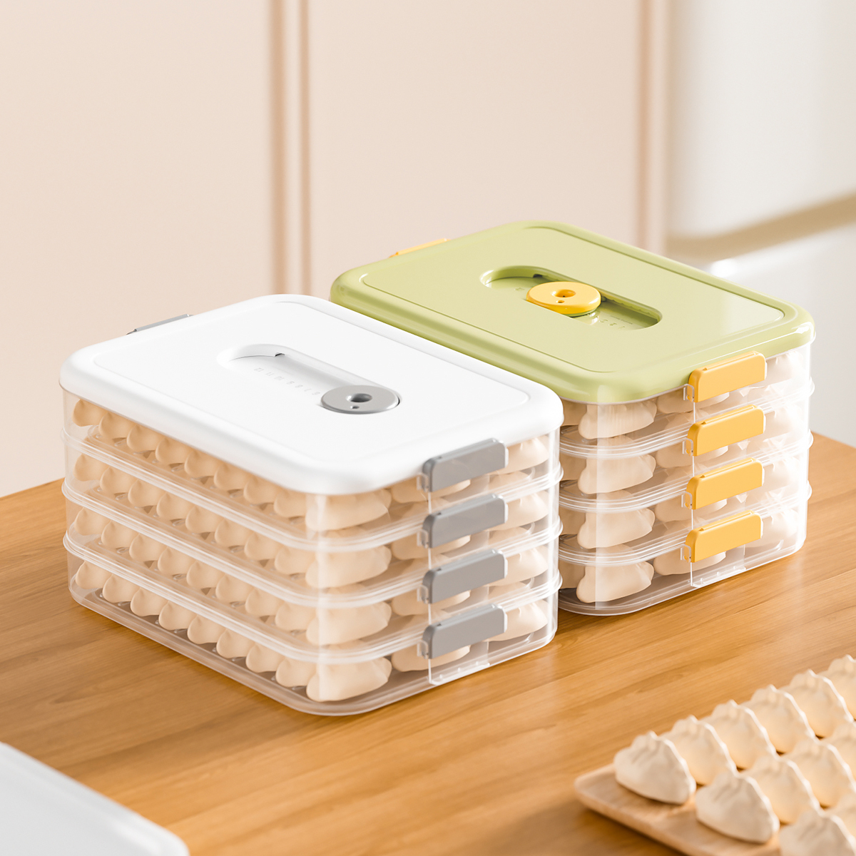 饺子盒家用食品级冷冻专用