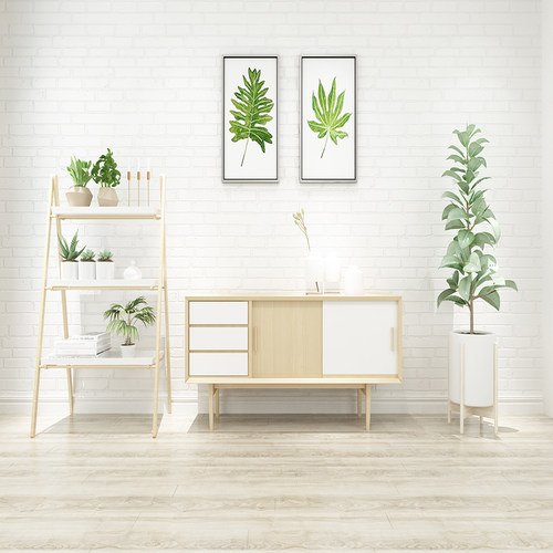 网红大气服装主播带货直播间背景挂布室内5d立体布置墙高级感壁纸