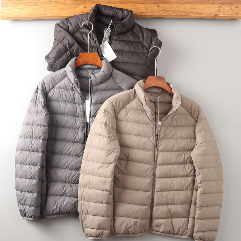 薄款立领轻便保暖百搭羽绒服外套