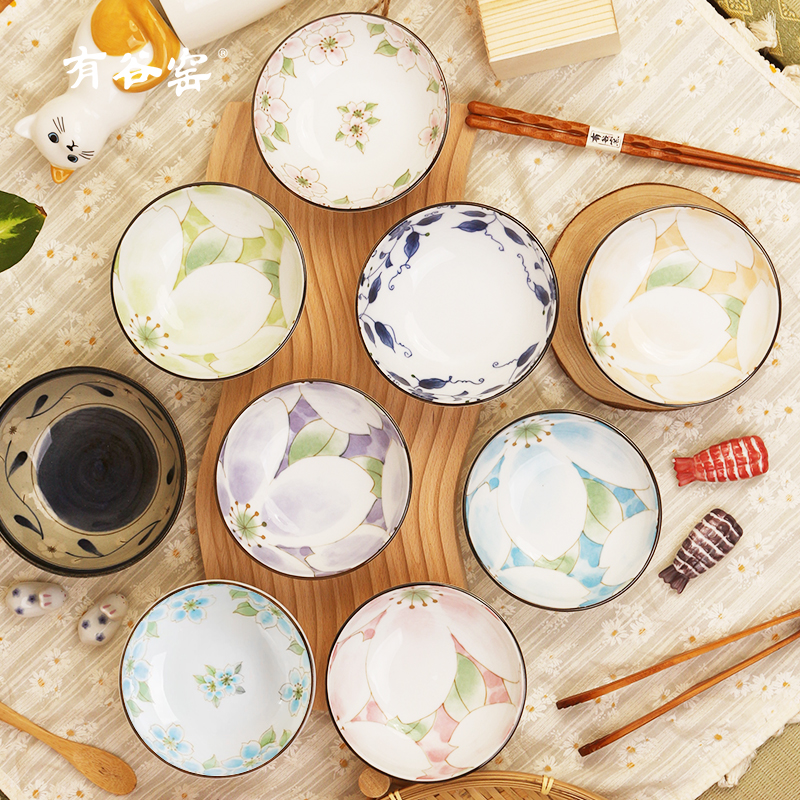 有谷窑日本进口小蘸料碗家用陶瓷