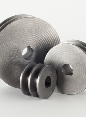 皮带盘双槽2b型铸铁100110120130微耕机柴油R发电机电机马达皮带