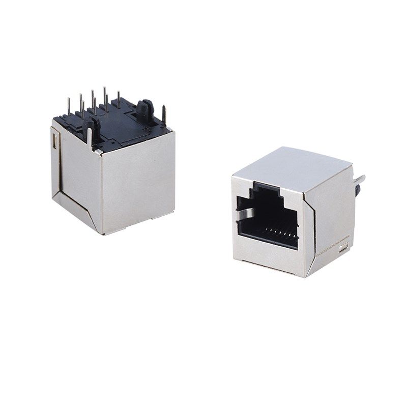 RJ45以太网口转8pin串口接线端子台水晶头转4M85分流集线器23456