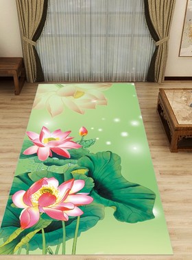 大拜垫家用顺滑莲花磕大头拜垫跪拜垫拜忏拜佛垫T大拜专用拜垫