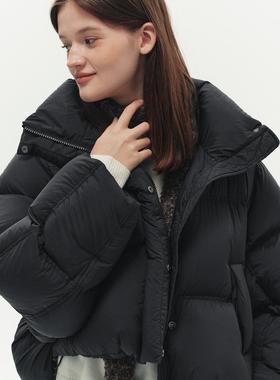 LAUGH OUT LOUD chao轻chao软云朵蓬蓬基础短羽绒服 24秋冬新品