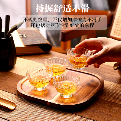 青苹果小茶杯耐热主人杯