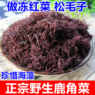 珍稀海藻南澳赤菜红菜鹿角菜 做冻福安松毛子杂菜海藻菜