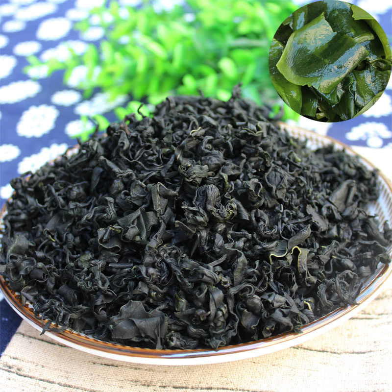 新货裙带菜干货500g海菜螺旋藻海白菜海木耳特级干海带芽海藻菜