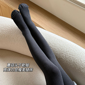 打底袜冬 袜微压棉加绒厚款 蘑菇头800D 米图美腿不勒脚显瘦连裤