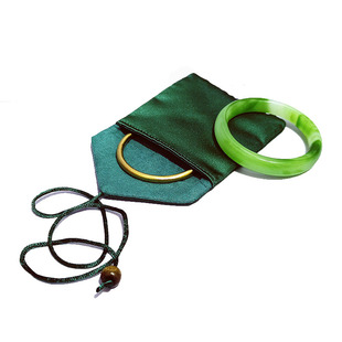 翡翠玉器首饰袋复古传承绸棉手镯袋手串项链挂坠文玩饰品收纳布袋