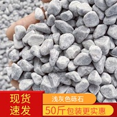 灰色水洗石深灰色洗米石日式 饰园林灰色砾石石子 枯山水石子庭院装