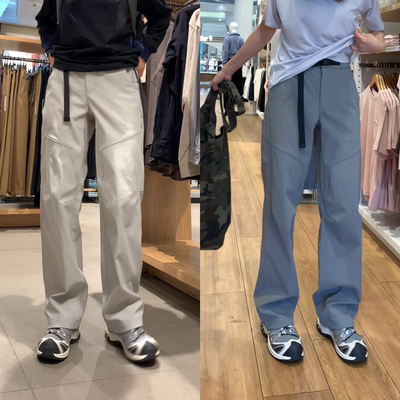 秋季新款冲锋裤机能直筒户外工装