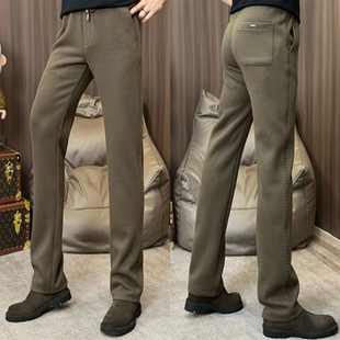 休闲裤 直筒长裤 2025秋季 舒适男款 欧货纯色百搭直筒裤 轻奢简约男士