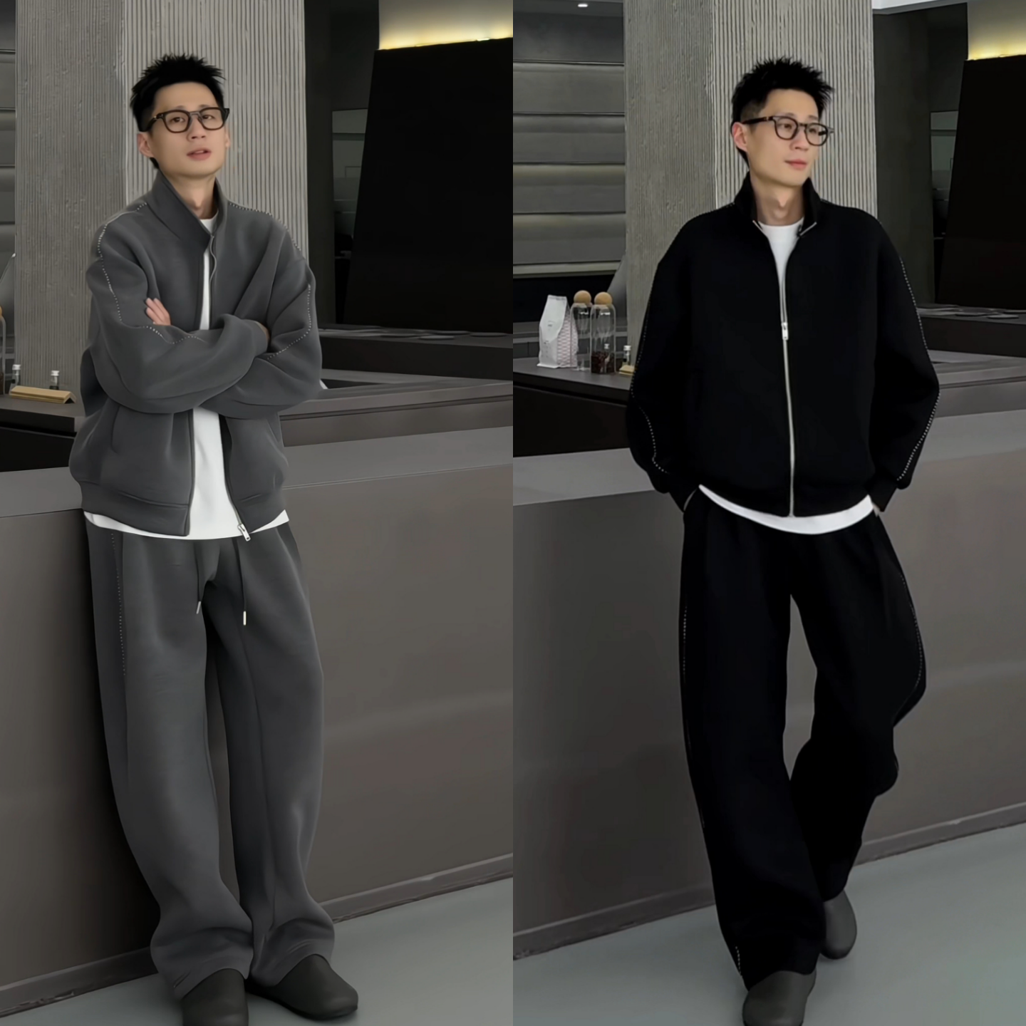 韩版潮牌时尚休闲运动套装