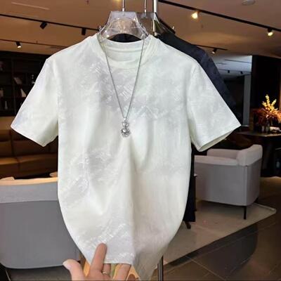 夏季新款潮流时尚扎染短袖T恤