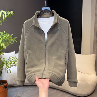 欧货秋季新款男士立领夹克外套时尚百搭休闲上衣潮流帅气男装上衣