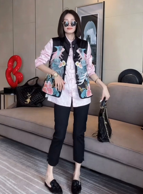 欧货2024年新款面膜裤高腰黑色弹力休闲裤小个子直筒烟管裤纸皮裤