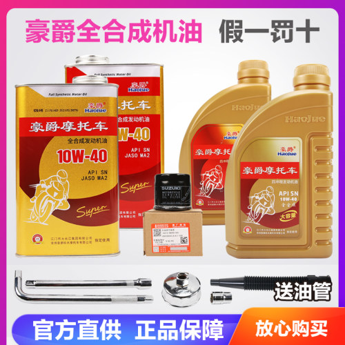 原装正品全合成机油滤芯机滤DL GW250 GSX250R DR300摩托车TR300