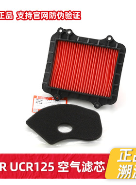 适用豪爵原装正品USR UCR125 HJ125T-21-31 A空滤CVT离合器滤芯