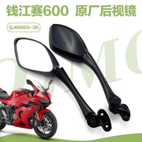 原厂正品钱江摩托车GS600RR QJ600GS-3D 赛600 后视镜反光镜配件