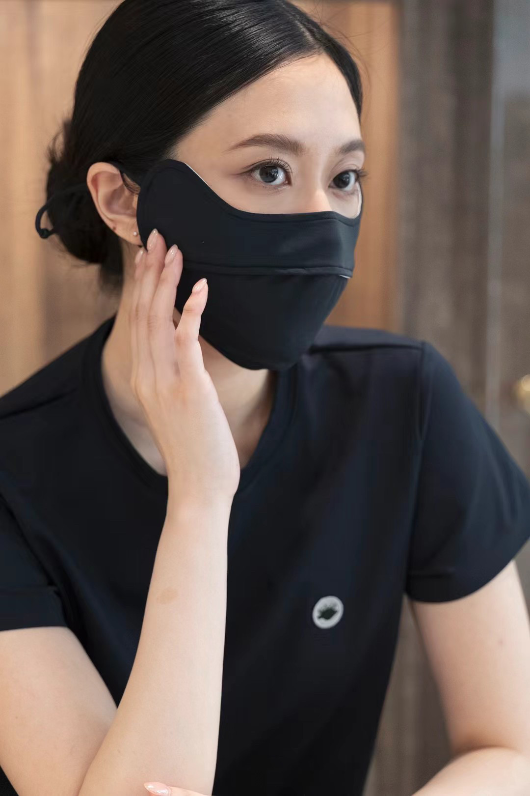 【台湾实体店】正品后益hoii旗下Mr hosea防晒口罩紫外线户外新款