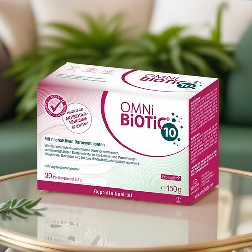 正品德国原装OMNi-BiOTiC 10 肠道活性益生菌冲剂-菌群平衡(30袋)