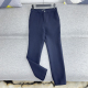 春夏薄款 九分裤 职业通勤装 修身 女 藏青色西裤 包臀休闲小脚裤 工作裤