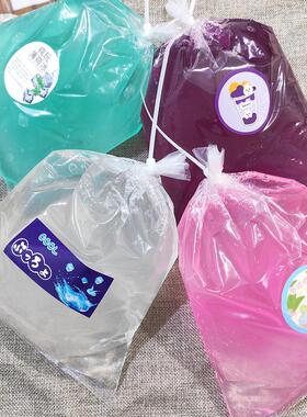 2000ml大袋装假水2L硅胶假水抱抱奶厚实泡泡奶假水儿童史莱姆