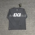 3X3 Dark Gray (White Label) Quick-Drying Long Sleeves
