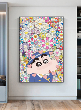 简约现代玄关装饰画巨幅潮流轻奢