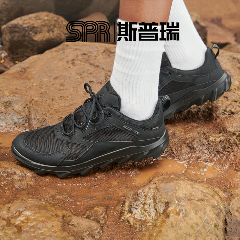 Ecco/爱步女鞋春夏网面防水防滑休闲运动鞋拼接跑步鞋 驱动820193