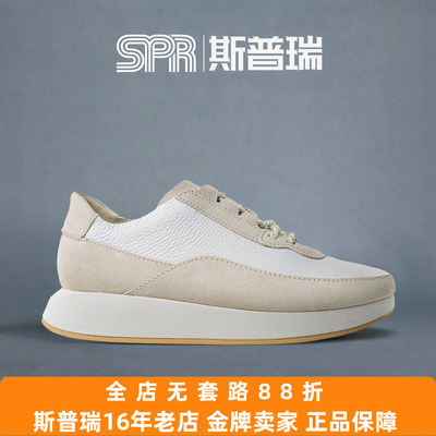 clarks斯普瑞时尚撞色透气女鞋