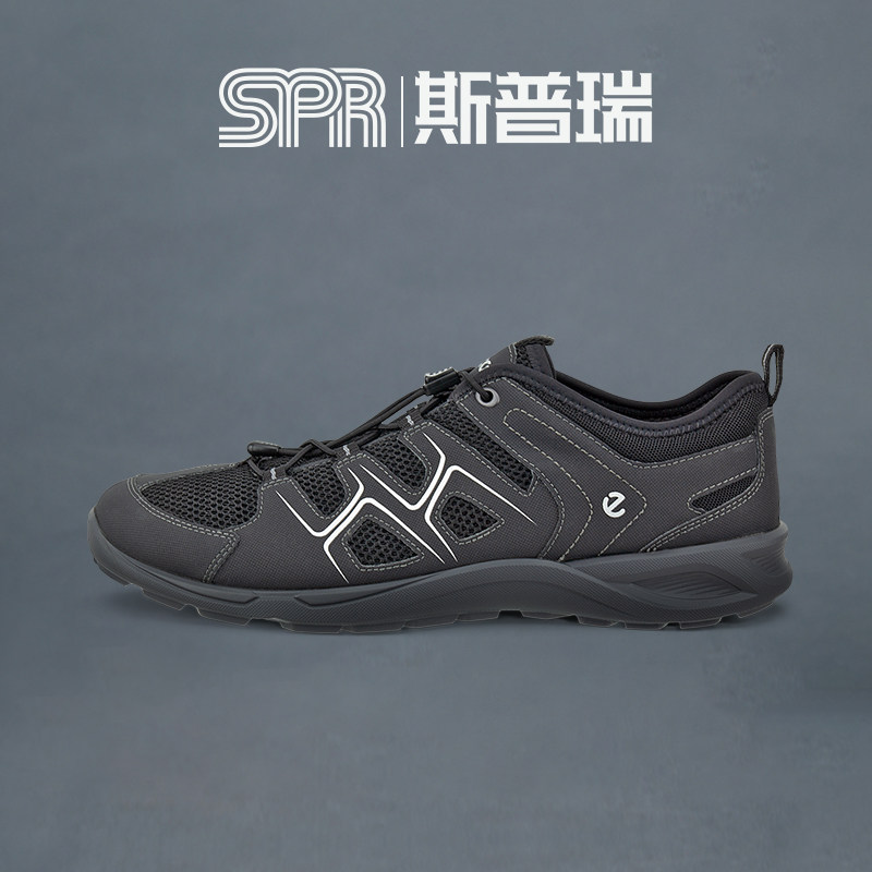 Ecco/爱步男鞋户外休闲网面跑步运动鞋 夏 低帮休闲鞋 热酷825774