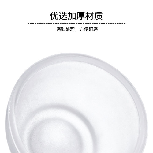 湘玻陶瓷研钵玻璃研钵实验室乳钵研磨碗研磨棒60mm100mm120mm