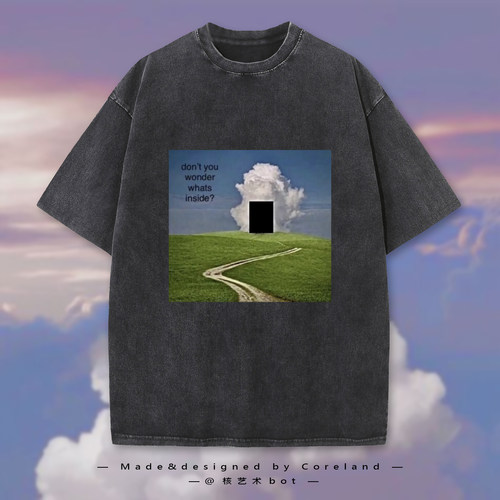 Coreland原创梦核怪核风T恤宽松