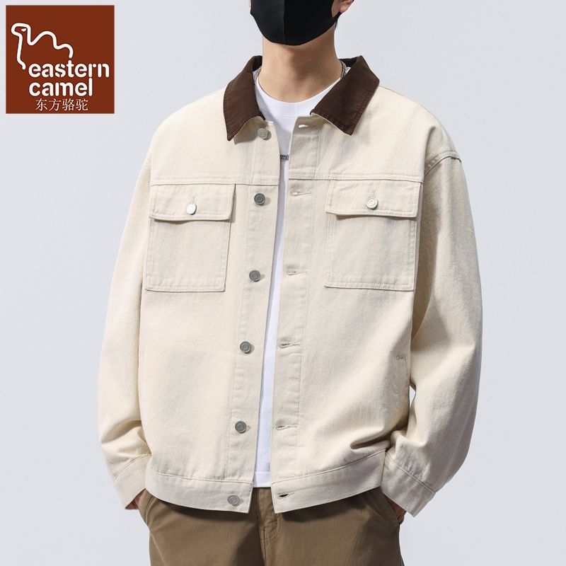 美式经典撞色爆款牛仔外套