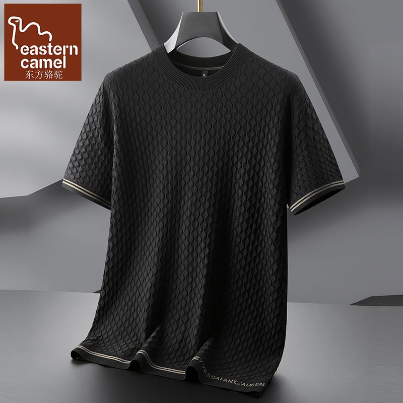 加肥大码男士短袖毛衣秋冬