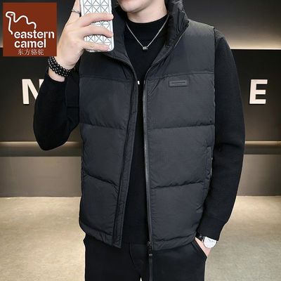 205年新款潮牌羽绒马甲男