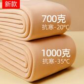 秋冬外穿大码 加绒保暖打底裤 肉色连裤 袜1000克特厚绒光腿神器冬季