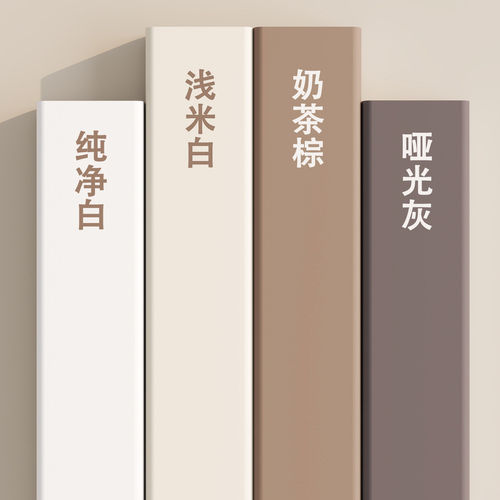 肤感膜贴纸自粘波音软片家具翻新墙纸防水衣柜门橱柜柜子改色贴膜